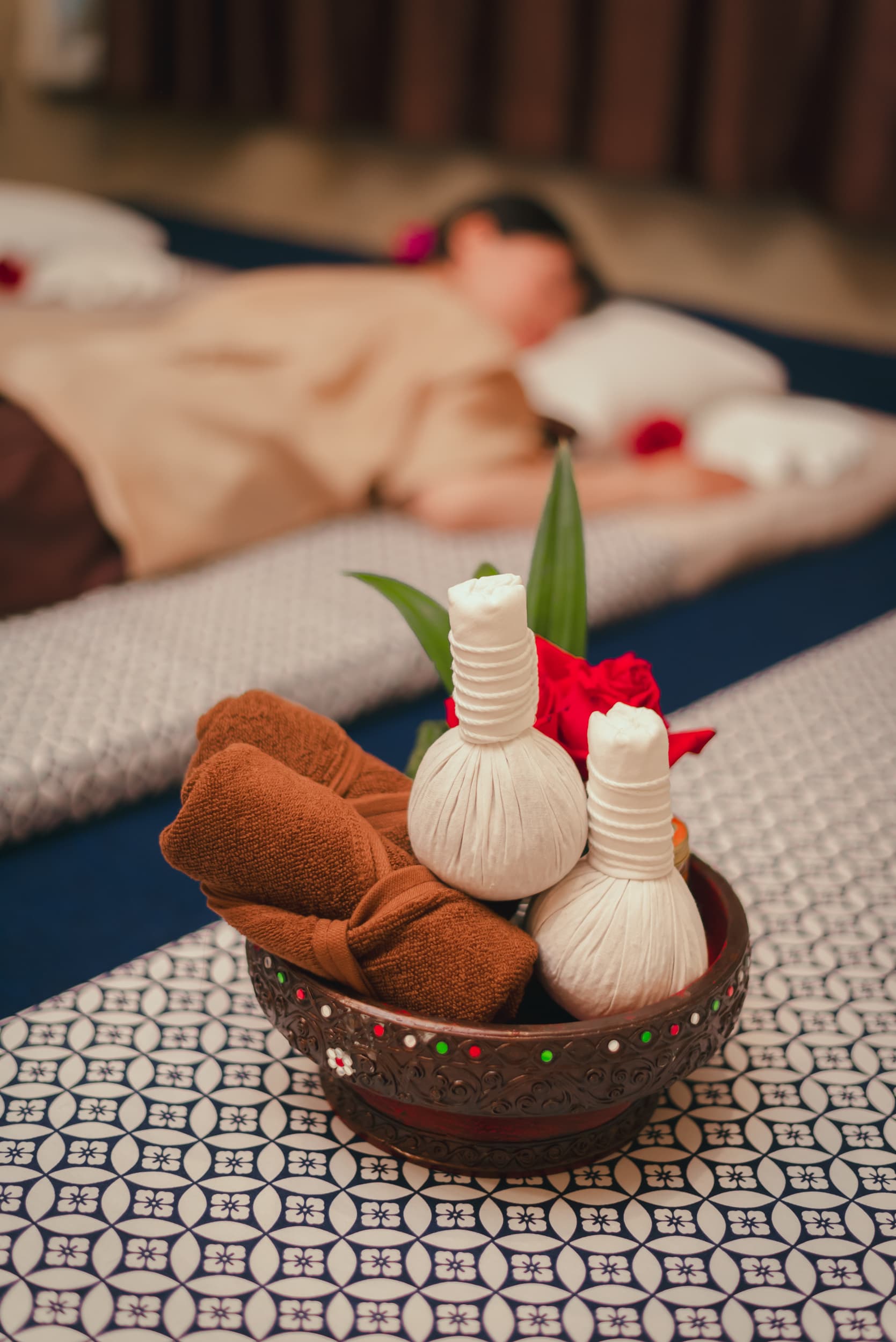 The serene interior of Chaan Massage by Sirin in Nimman, Chiang Mai
